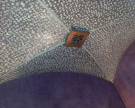 Fantastic mozaik shower ceiling